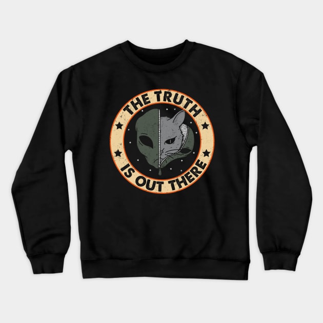 The Truth Is Out There Crewneck Sweatshirt by Rochelle Lee Elliott